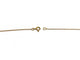 Chaîne gourmette 52 cm en or rose 18 carats 58 Facettes 1792421