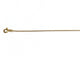 Chaîne gourmette 52 cm en or rose 18 carats 58 Facettes 1792421