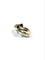 Bague 51 Bague en or champagne 18 carats et saphirs 58 Facettes 1792519