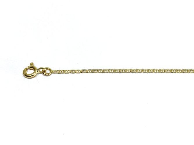 Chaîne maille marine en or jaune 18 carats 58 Facettes 1792561