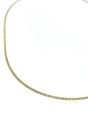 Chaîne maille marine en or jaune 18 carats 58 Facettes 1792561