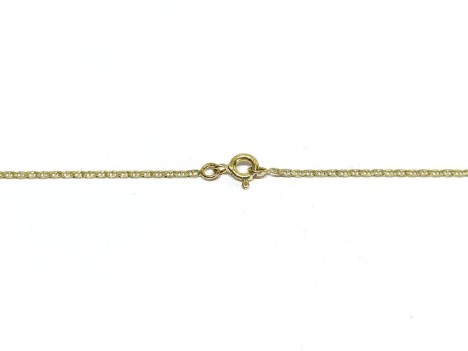 Chaîne maille marine en or jaune 18 carats 58 Facettes 1792561