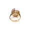 Bague 53 Bague jupe en or jaune, rubis et diamants 58 Facettes LMB-378