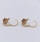 Dormeuses anciennes - Boucles d'oreilles en or 18K et grenats 58 Facettes Debal/20/0