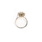 48.5 Bague marguerite en or blanc, platine et diamants 58 Facettes LMB-373