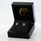 Boucles d'oreilles Boucles d'oreilles en or jaune 18 kt, saphirs et diamants 58 Facettes E0032