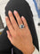 Bague 54 Belle Époque - Bague en or 18k saphir 2,44 ct et diamants 58 Facettes