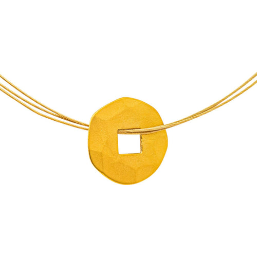 Dinh Van Pièce Chinoise - Collier en or jaune 58 Facettes 5707103CN