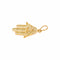 Pendentif Main de Fatma en or jaune 58 Facettes 5736186CN
