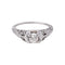 48 Bague solitaire en or blanc et diamant 58 Facettes 5313389CN