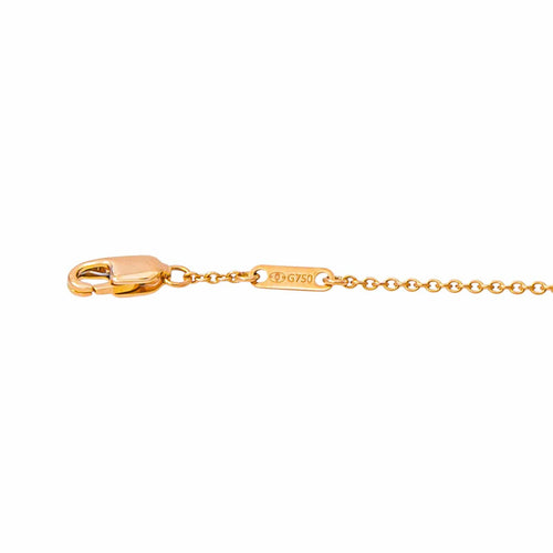 Dinh Van - Collier maille Forçat en or rose 58 Facettes 5752976CN