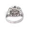53 Marguerite - Bague en or blanc et diamants 58 Facettes 5283953CN