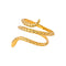 57 Bague serpent en or jaune 58 Facettes 5713497CN