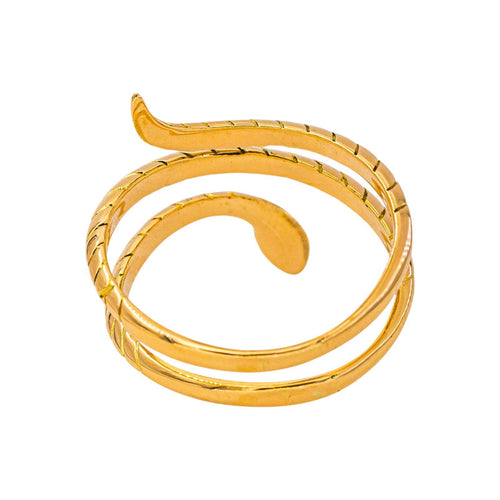 57 Bague serpent en or jaune 58 Facettes 5713497CN