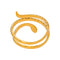 57 Bague serpent en or jaune 58 Facettes 5713497CN