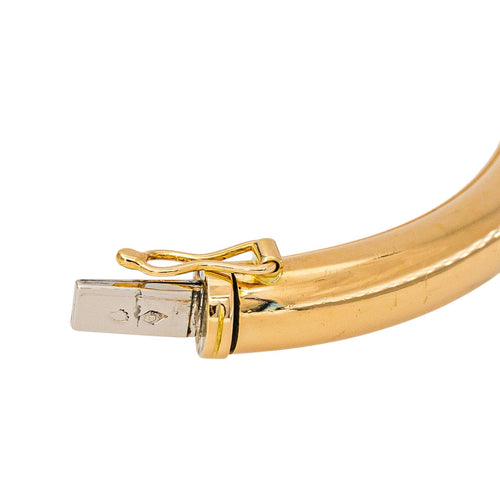 Bracelet jonc en or jaune 58 Facettes 5744385CN