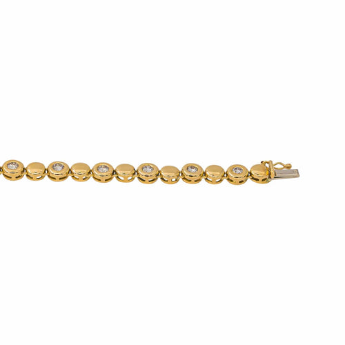 Collier en or jaune et diamants 58 Facettes 5718949CN