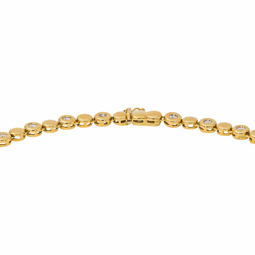 Collier en or jaune et diamants 58 Facettes 5718949CN