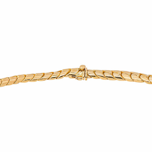 Collier en or jaune et diamants 58 Facettes 5760290CN
