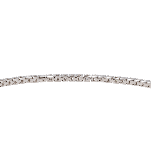 Bracelet ligne en or blanc et diamants 58 Facettes 5990507RV