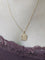 Médaille Ange Gabriel en or champagne 18 carats 58 Facettes 1793051