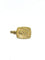 Médaille Ange Gabriel en or champagne 18 carats 58 Facettes 1793051