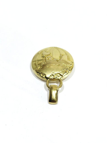 Pendentif globe terrestre en or jaune 58 Facettes 1793059
