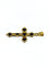 Croix - Pendentif en or jaune et améthystes 58 Facettes 1793072