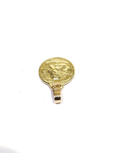 Médaille Ange Gabriel en or jaune et rose 58 Facettes 1793144