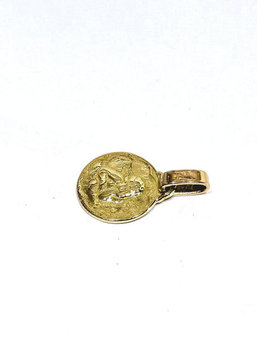 Médaille Ange Gabriel en or jaune et rose 58 Facettes 1793144