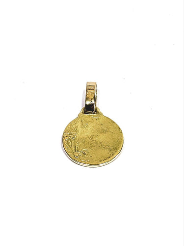 Médaille Ange Gabriel en or jaune et rose 58 Facettes 1793144