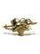Broche en or jaune, or rose et perles 58 Facettes 1793207