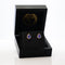 Boucles d'oreilles Boucles d'oreilles en or jaune 18 ct, tanzanites GFCO et diamants 58 Facettes E0033
