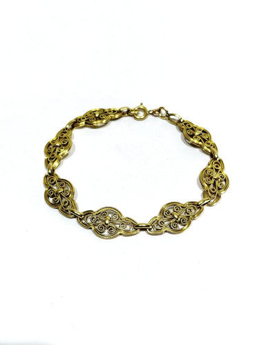 Bracelet Bracelet Art Nouveau / Art Déco en or jaune 58 Facettes 1793296