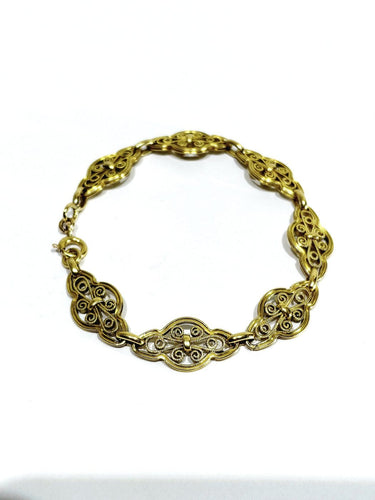 Bracelet Bracelet Art Nouveau / Art Déco en or jaune 58 Facettes 1793296