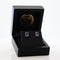 Boucles d'oreilles Boucles d'oreilles en or jaune 14 ct, tanzanites GFCO et diamants 58 Facettes E0035