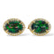 Boucles d'oreilles Boucles d'oreilles en or jaune, opales noires et diamants 58 Facettes E0036