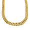 Collier maille gourmette en or jaune 58 Facettes 58FC58