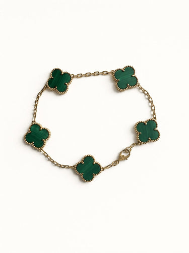 Bracelet Van Cleef & Arpels Alhambra - Bracelet 5 motifs 58 Facettes 2684