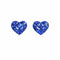 AITCHES Heart to Have - Boucles d'oreilles en or blanc 18K et saphirs 58 Facettes GER1329WG