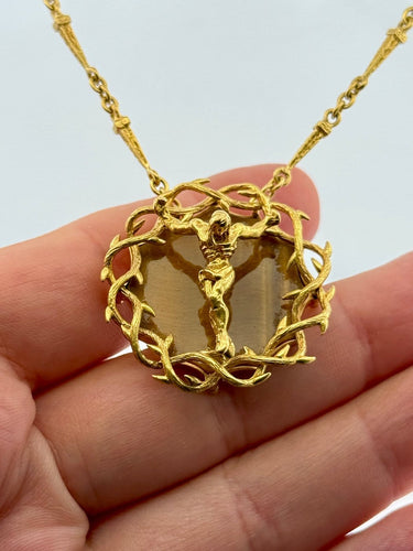 Salvador Dali - Collier en or 18 carats 58 Facettes Sd
