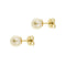 Boucles d'oreilles en or jaune et perles 58 Facettes 37110