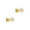 Boucles d'oreilles en or jaune et perles 58 Facettes 37110