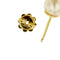 Boucles d'oreilles en or jaune et perles 58 Facettes 37110