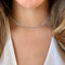 Disco - Collier tennis en or blanc 18K et diamants 58 Facettes GPD1037WG