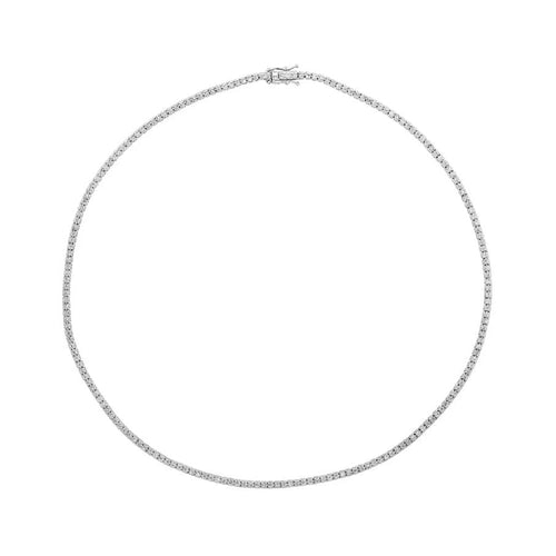 Disco - Collier tennis en or blanc 18K et diamants 58 Facettes GPD1037WG