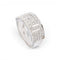54 Parure bague et boucles d'oreilles en or 18 carats et diamants 58 Facettes E61