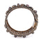 Bracelet ancien en or 18 kt, argent, grenats et béryls 58 Facettes BR95 '(00579)