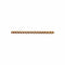 Chaîne gourmette 60 cm en or jaune 750 58 Facettes 330098442