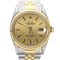 Rolex Datejust - Montre 36 mm en or jaune et acier